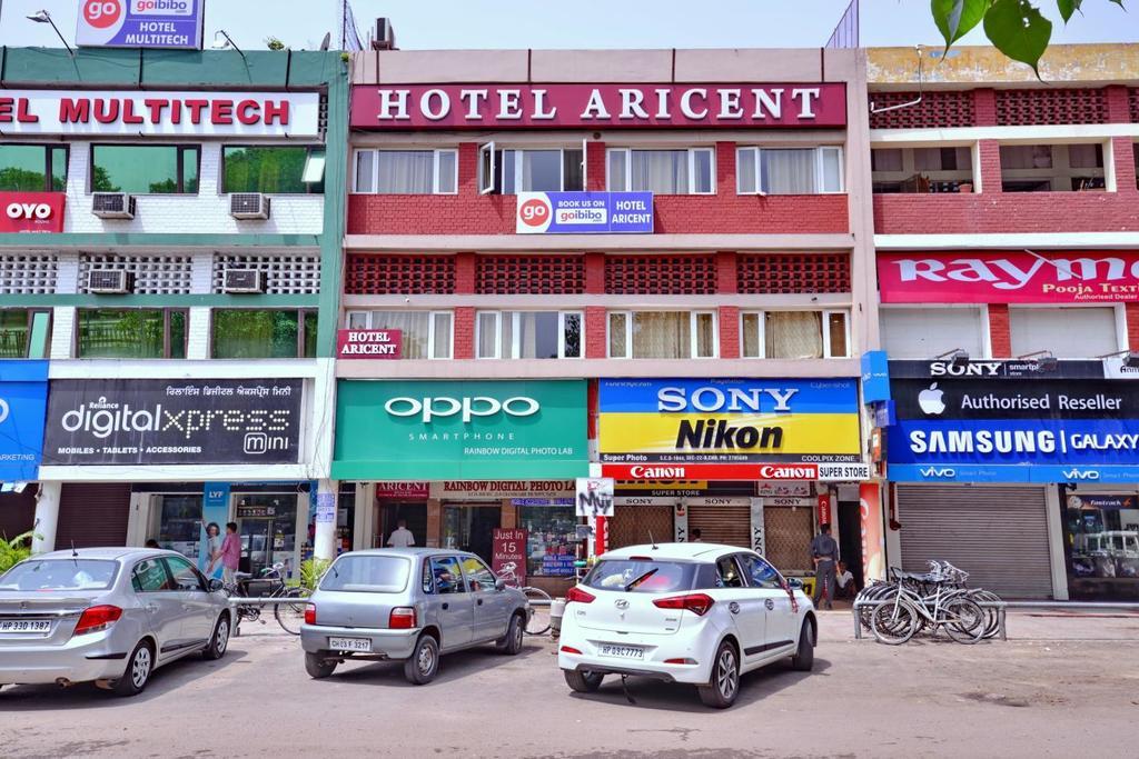 Hotel Aricent Chandīgarh Exterior foto